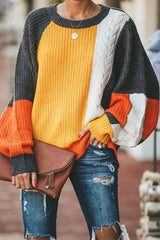 Suéter de punto de manga larga Slow Motion OL