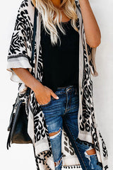 Seaside Retreat – Kimono mit Boho-Print