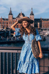 Spend Some Time Lace Midi Dress