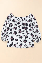 Give You Joy Leopard Print Long Sleeve Top