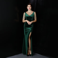 Avery Velvet Formal Dresses