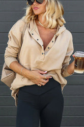 Get Going Cotton Pocket Hoodie Top