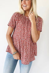 Pleasant Surprise – T-Shirt mit Blumenmuster