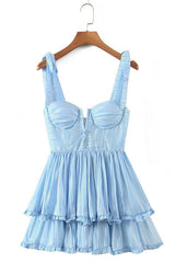 Just In My Dreams Layered Mini Dress