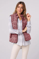 No Chill Comfort Reversible Teddy Vest
