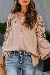 Dream Date Lace Embroidery Top