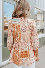 Everyday Cutie Boho Embroidery Long Sleeve Top