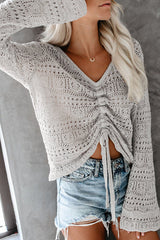 Blusa de punto calada Easy Moves