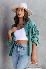 Chaqueta con remaches y volantes Best Of You