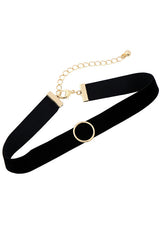 Gargantilla con borlas en capas