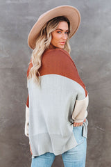 Suéter de punto con hombros caídos More Than Love