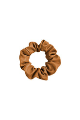 Faux Leather Scrunchie