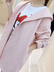 Gabardinas con mangas anudadas lisas