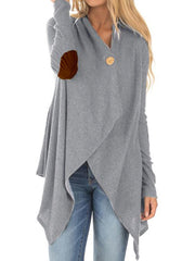 Schlichte Langarm-Cardigans