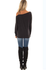 Einschultrige Damen T-Shirts