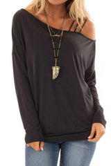 Einschultrige Damen T-Shirts