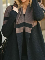 Plus size Casual Coat Hoodie Outerwear