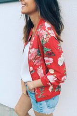 Spring Vibe Floral Print Jacket