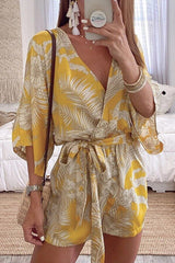 Just So Sweet V-Neckline Printed Romper