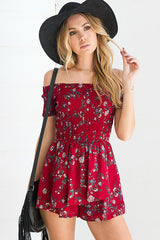 Off the Shoulder Shivering Romper