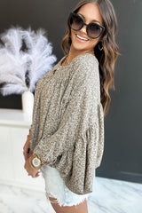 Win You Over Printed Long Sleeve Top