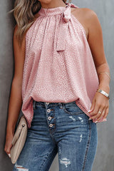 Always Real Tie Sleeveless Top