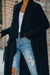Starting Now Long Sleeve Cape Cardigan
