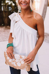 Fresh Outlook Bowknot Sleeveless Top