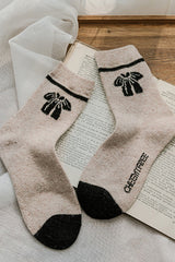 Calcetines de algodón vintage para niña