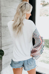 Bedrucktes Langarmshirt „Need You Here“