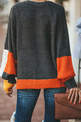 Suéter de punto de manga larga Slow Motion OL