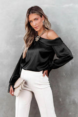 Under The Lights Stain Long Sleeve Top