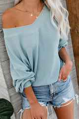 Basics Ellie V-neck Long Sleeve Casual Top