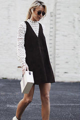 Weiße Bluse mit Hohlsaum