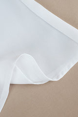 Spaghetti-Tanktop mit Spitze und V-Ausschnitt