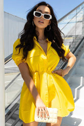 Have Some Fun Flare Mini Dress