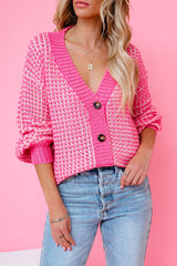 Meet Up Later V-Neck Knit Sweater Cardigan