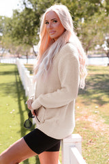 Suéter de punto con bolsillo Feeling So Chipper