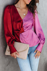 Top de manga larga con estampado rosa "What's On Your Heart"