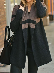 Plus size Casual Coat Hoodie Outerwear