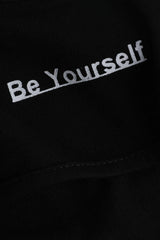 Be Yourself Cut Out Bodysuit With Detachable Sleeve