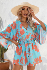 Lost To Love Printed Button Down Mini Dress