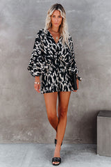 Next Vacay Printed Romper