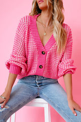 Meet Up Later V-Neck Knit Sweater Cardigan