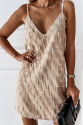 Vestido mini con borlas Romantic Dreams