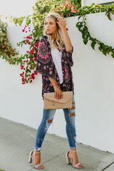 Lucky Break Boho Print Duster