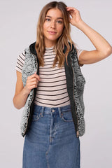 No Chill Comfort Reversible Teddy Vest