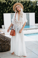 Fresh Air Lace Beach Maxi Dress