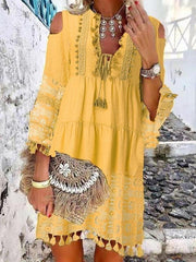 Vestido recto mini vestido corto