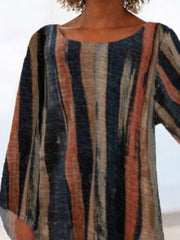 Camisas y tops vintage de manga larga estampados